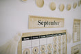 Load image into Gallery viewer, Boho Fringe Calendar Bulletin Board Set
