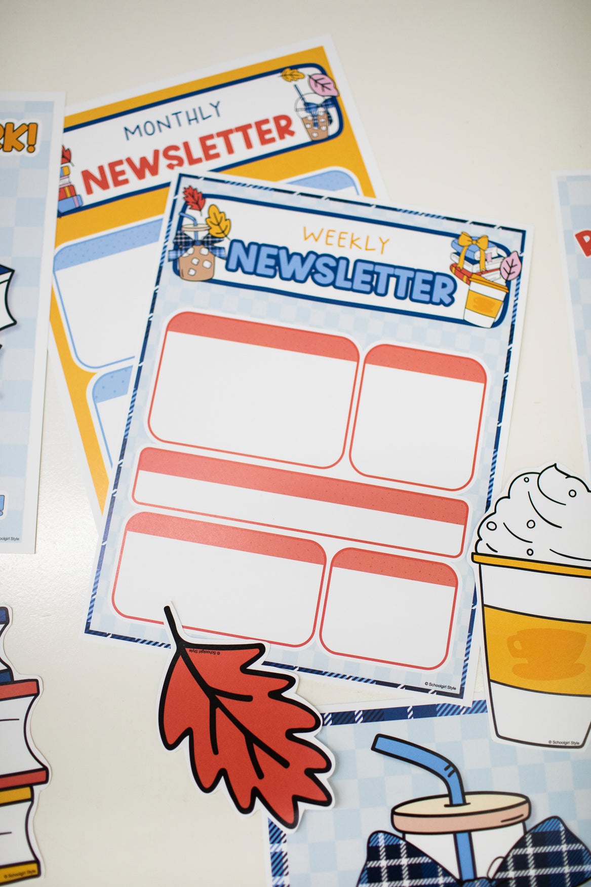 Printable Fall Editable Calendars and Newsletters | Autumn In Stars Hollow |