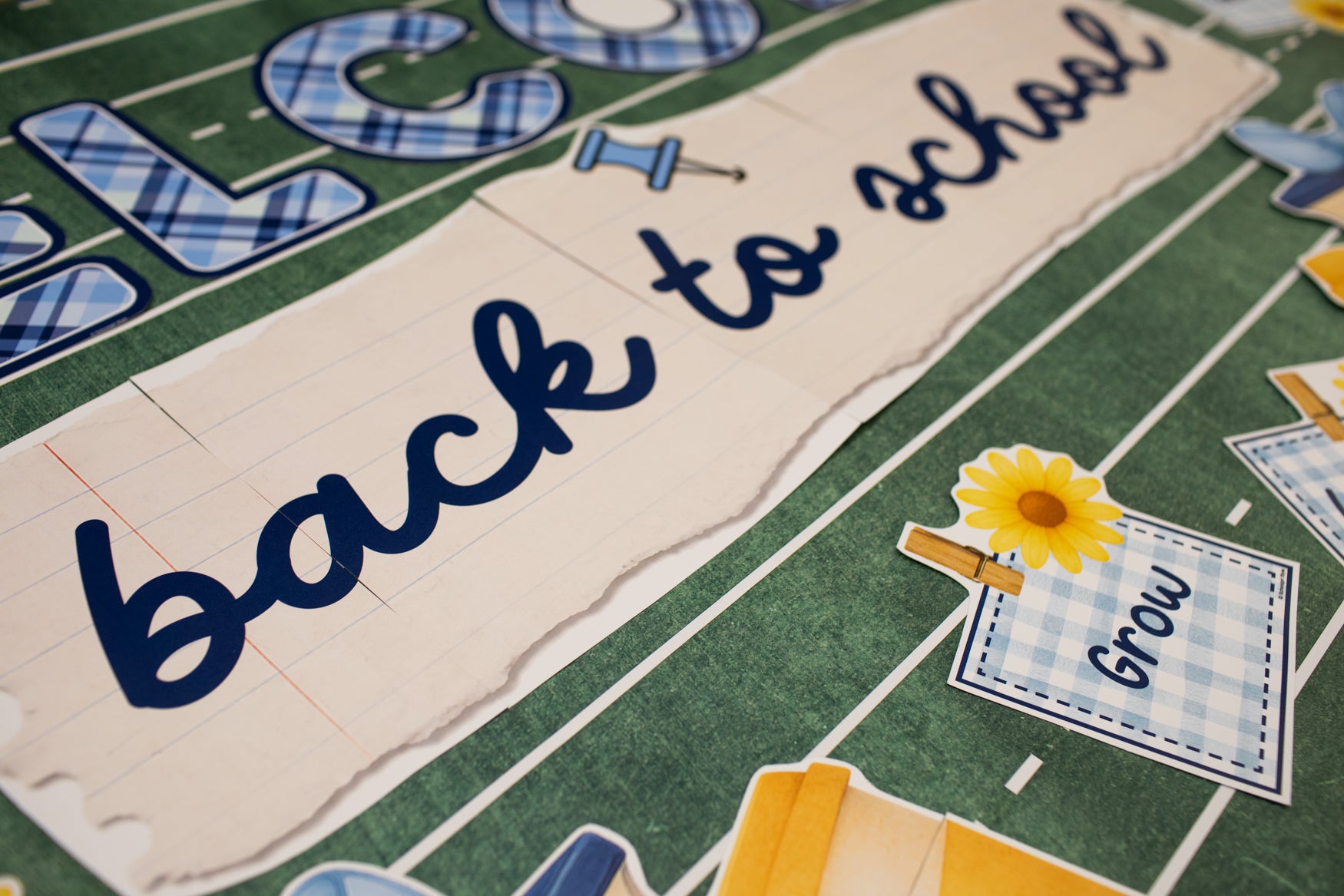 Printable Welcome Back to School Bulletin Board Set | Stars Hollow Schoolhouse