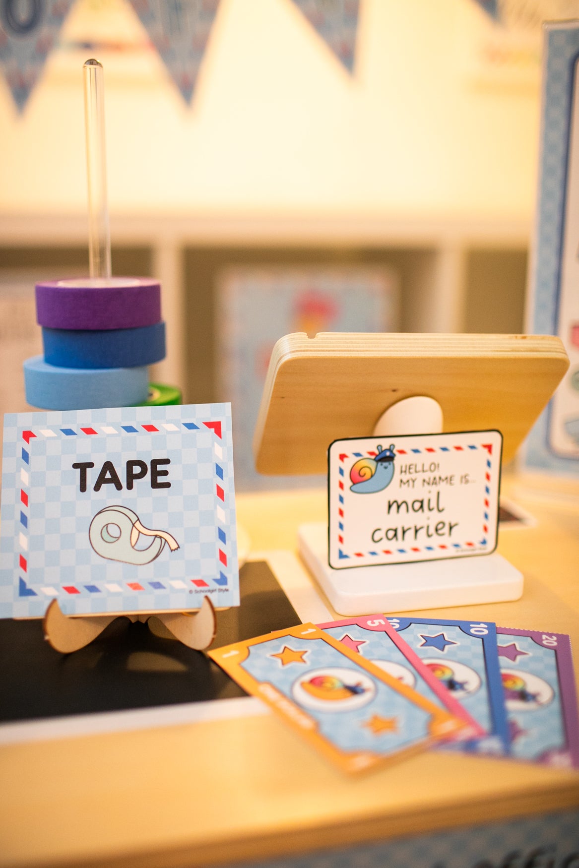 Printable February Dramatic Play Post Office