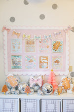 Mini Classroom Posters | Pastel Gingerbread | Christmas | Printable Classroom Decor | Schoolgirl Style