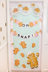 Oh Snap | Inspirational Classroom Headline | Pastel Gingerbread | Christmas | Printable Classroom Decor | Schoolgirl Style