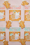 Student Work Displays | Pastel Gingerbread | Christmas | Printable Classroom Decor | Schoolgirl Style