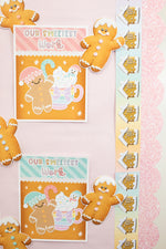 Student Work Displays | Pastel Gingerbread | Christmas | Printable Classroom Decor | Schoolgirl Style