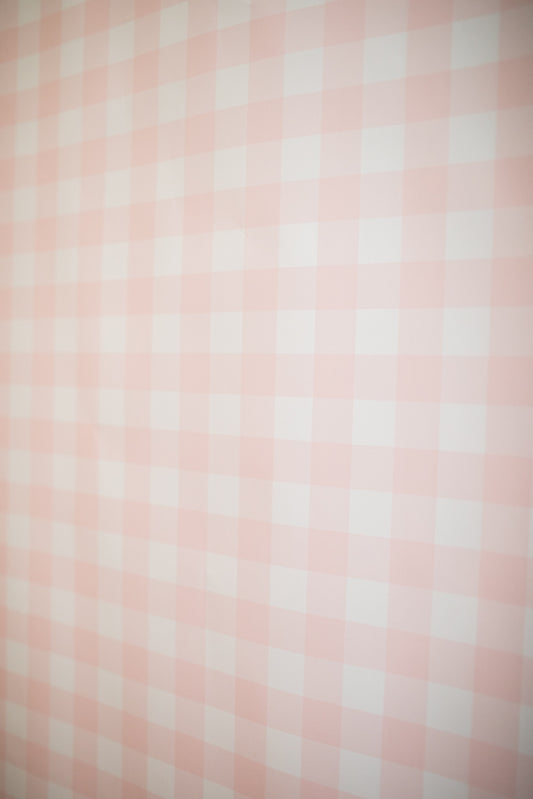 Pink Gingham Bulletin Board Paper | Schoolgirl Style x Fadeless®