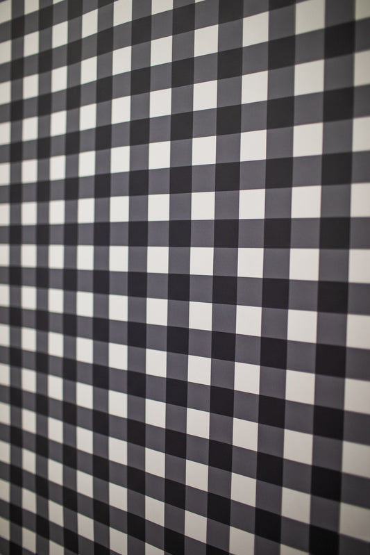 Black Gingham Bulletin Board Paper | Schoolgirl Style x Fadeless®