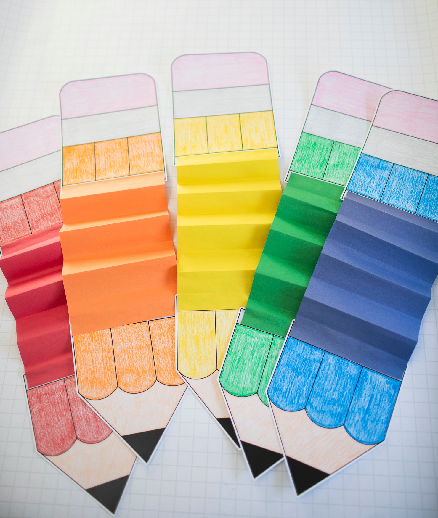 September Bendy Pencil Craft