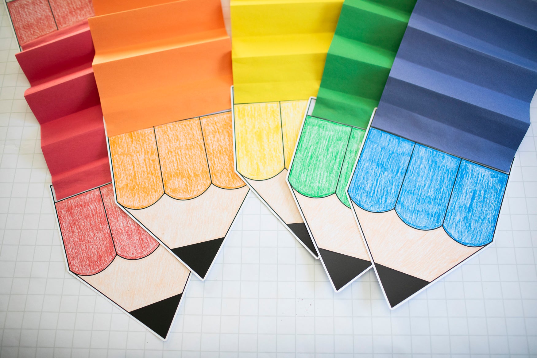 September Bendy Pencil Craft