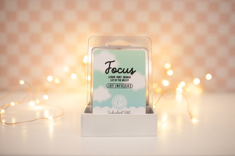 Wax Melts for the Classroom | Focus | Lemon and Mint Scented Wax Melts | Non-Toxic | Schoolgirl Style