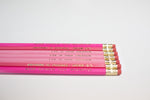 Pink Affirmation Pencils | Teacher Lifestyle | Schoolgirl Style