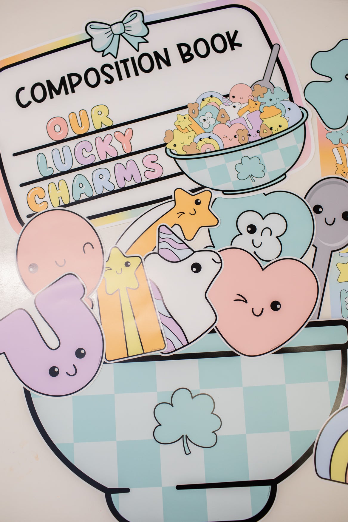 St. Patrick's Day classroom door decor