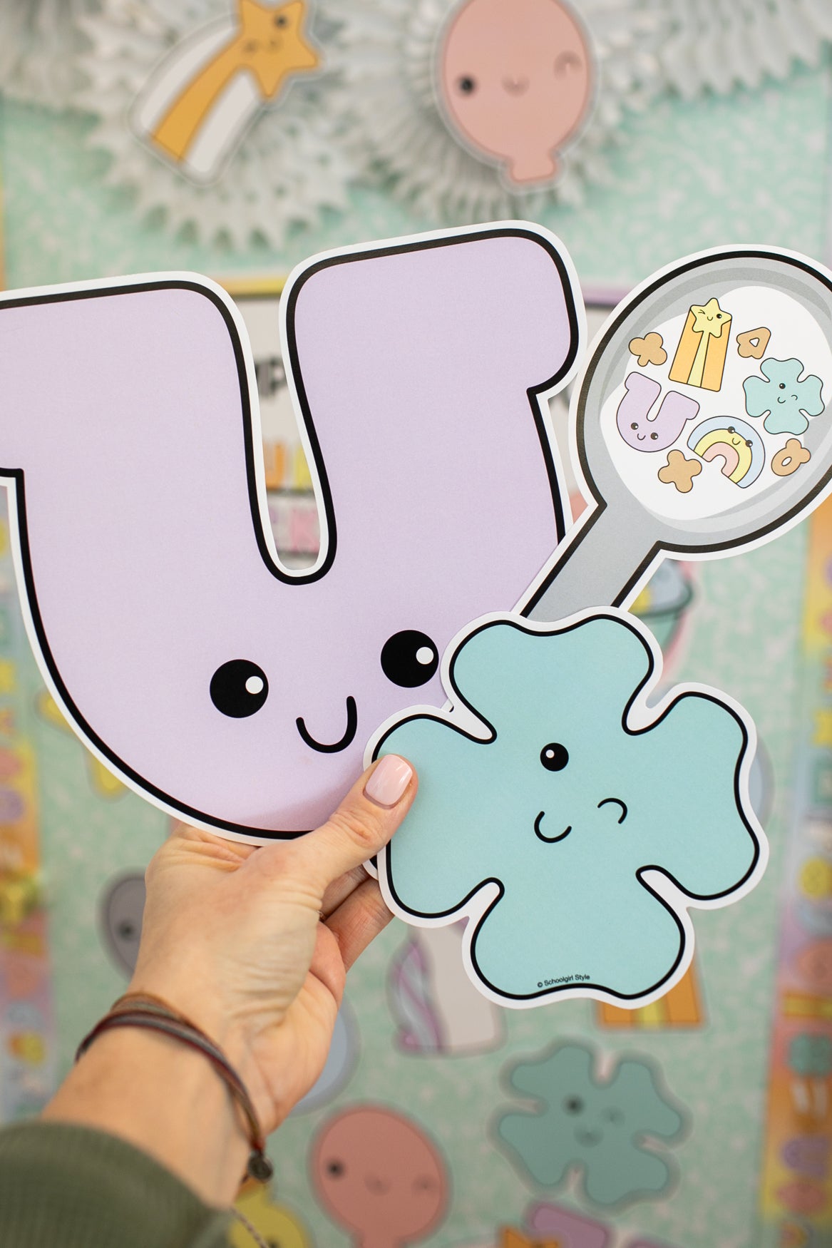 Printable March Lucky Charms Cutouts | St. Patrick's Day Charms