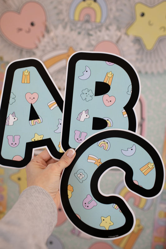 St. Patrick's Day classroom printable bulletin board letters