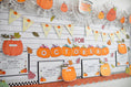 Load image into Gallery viewer, october bulletin board set with a craft
