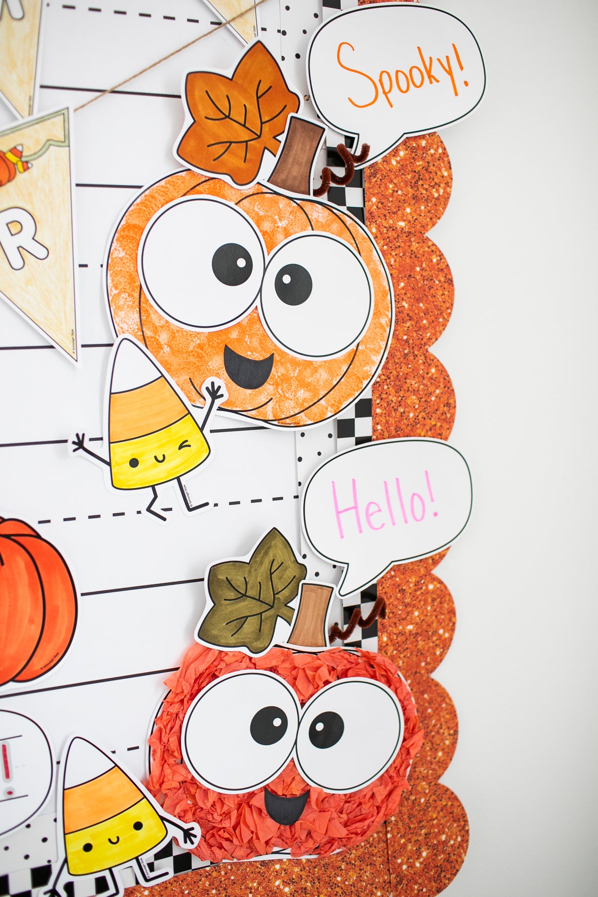 Welcome to our patch bulletin board set October