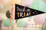 Trick or Treat Felt Pennant 