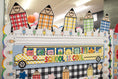 Load image into Gallery viewer, School Is Cool Retro Bus Statement Piece | 90s Teacher
