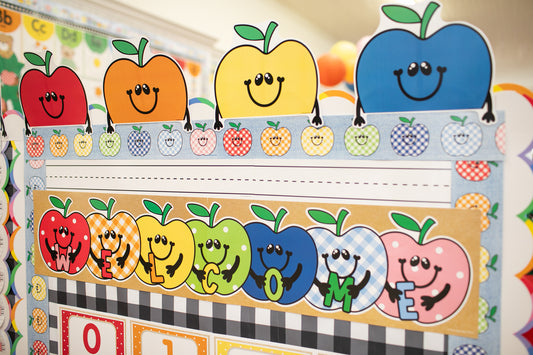 Printable Retro School Supplies Buddies Toppers | 90s Teacher
