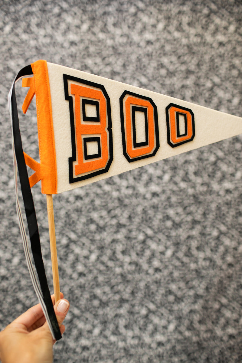 Boo Felt Pennant 