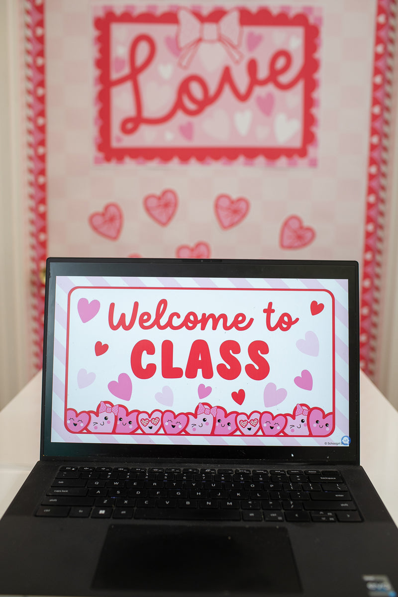 valentines classroom decor