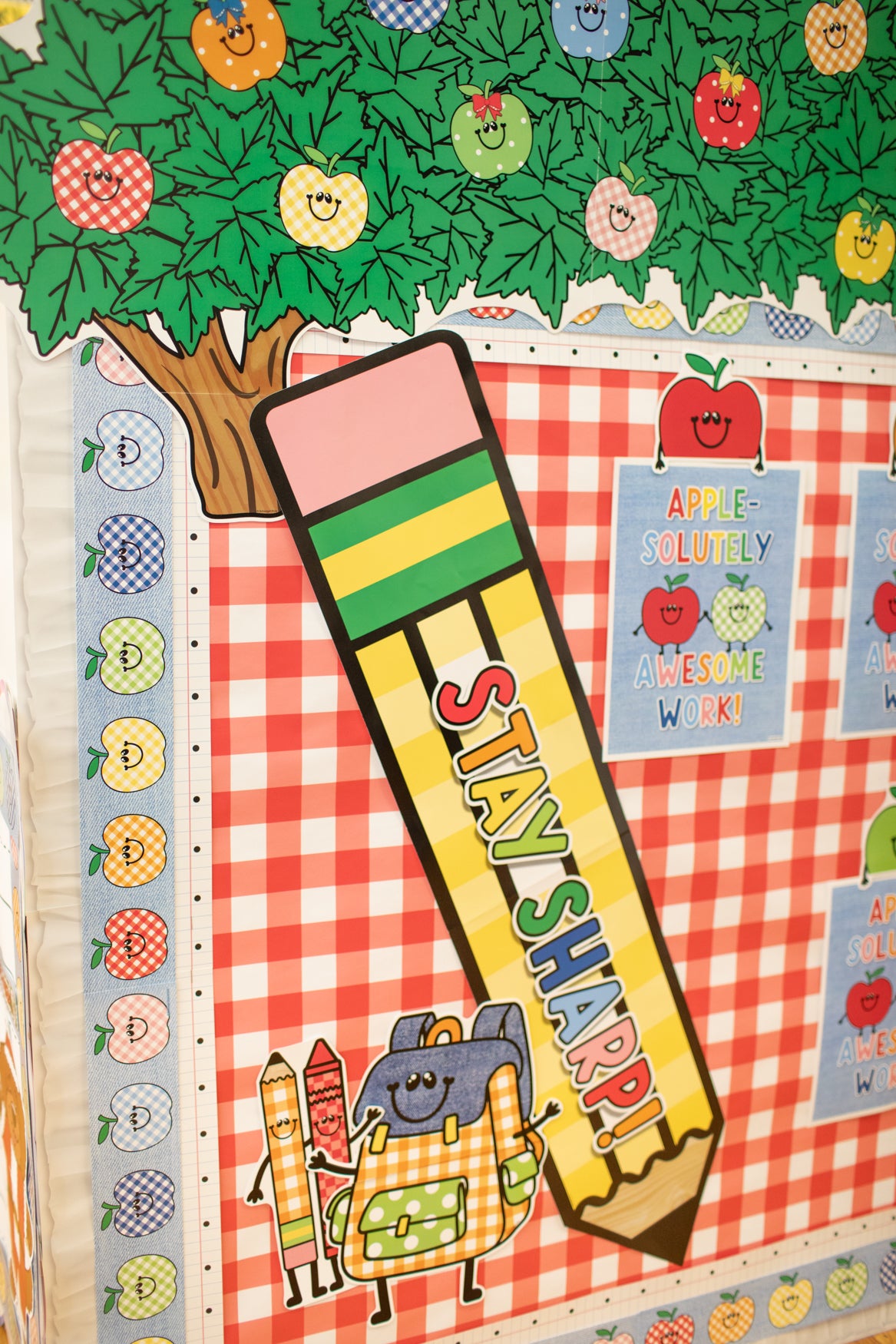 Stay Sharp Retro Pencil Statement Piece | 90s Teacher