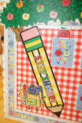 Load image into Gallery viewer, Red Gingham Bulletin Board Paper 25ft. | Schoolgirl Style x Fadeless®
