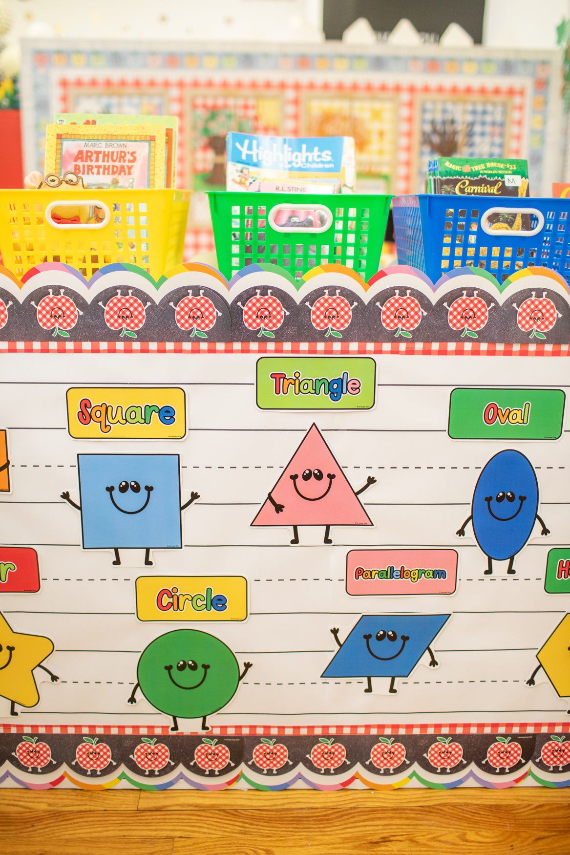 Printable Retro Shape People | 90s Teacher
