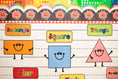 Load image into Gallery viewer, Printable Retro Shape People | 90s Teacher
