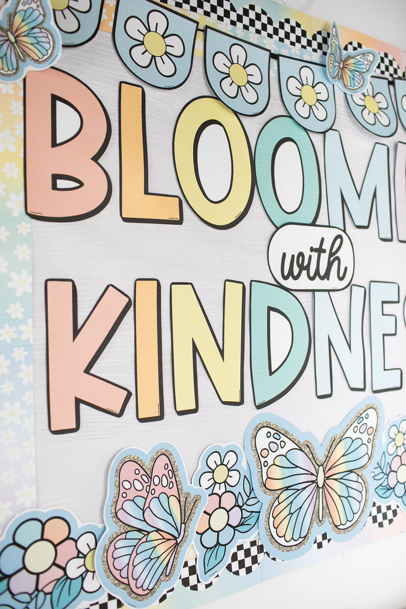 Blooming with Kindness Bulletin Board Set | Spring Pop Up Shop | Schoolgirl Style