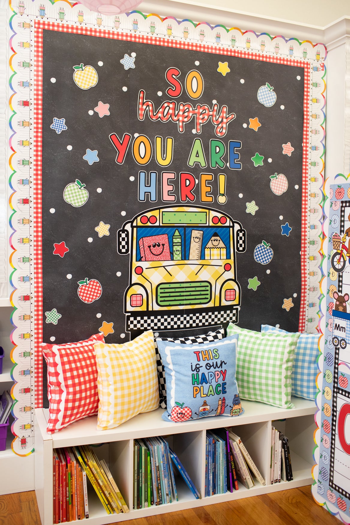 Chalk & Dots Bulletin Board Paper 25ft. | Schoolgirl Style x Fadeless®