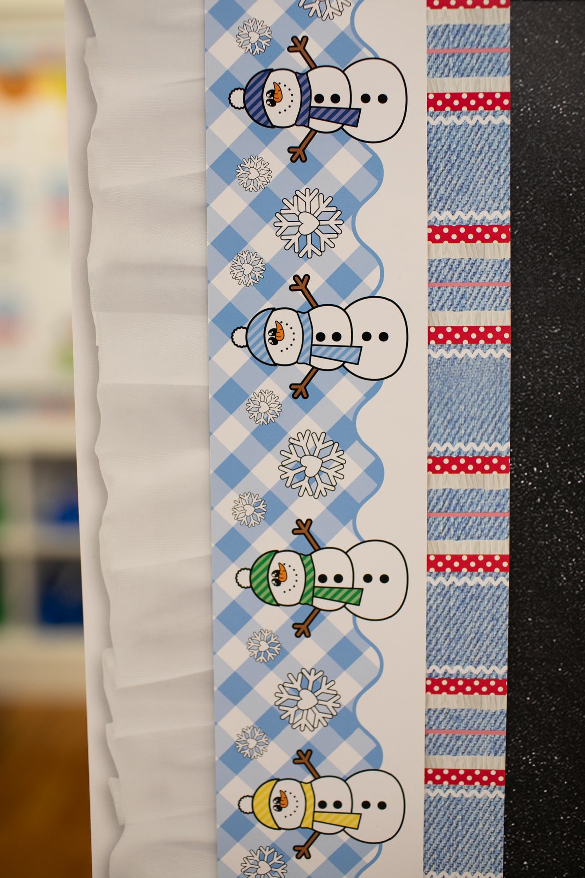 Frosty Friends Retro Bulletin Board Border | 90s Teacher