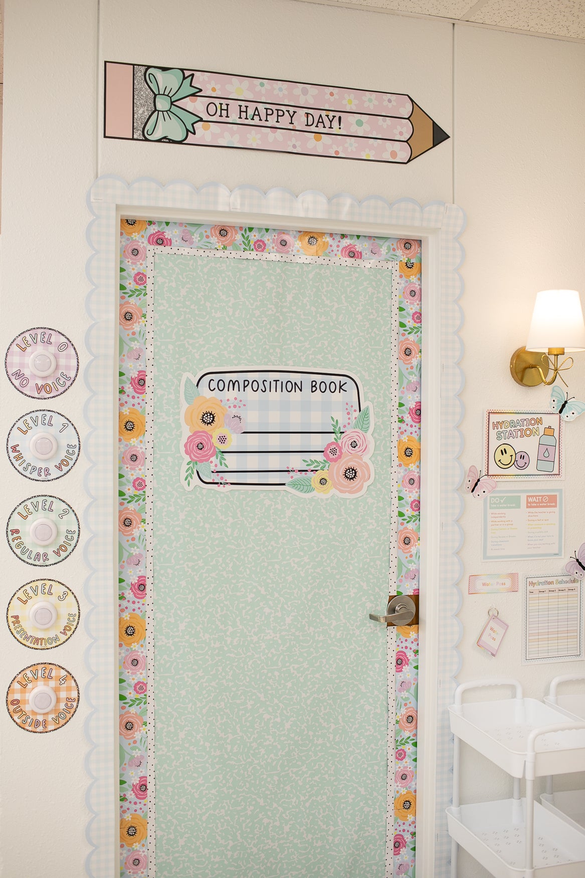 Sophomore Year – Mint Composition Bulletin Board Paper | Schoolgirl Style x Fadeless®