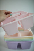Load image into Gallery viewer, Pastel Classroom Caddies Set of 6 | Plastic Organizer for Teacher Storage
