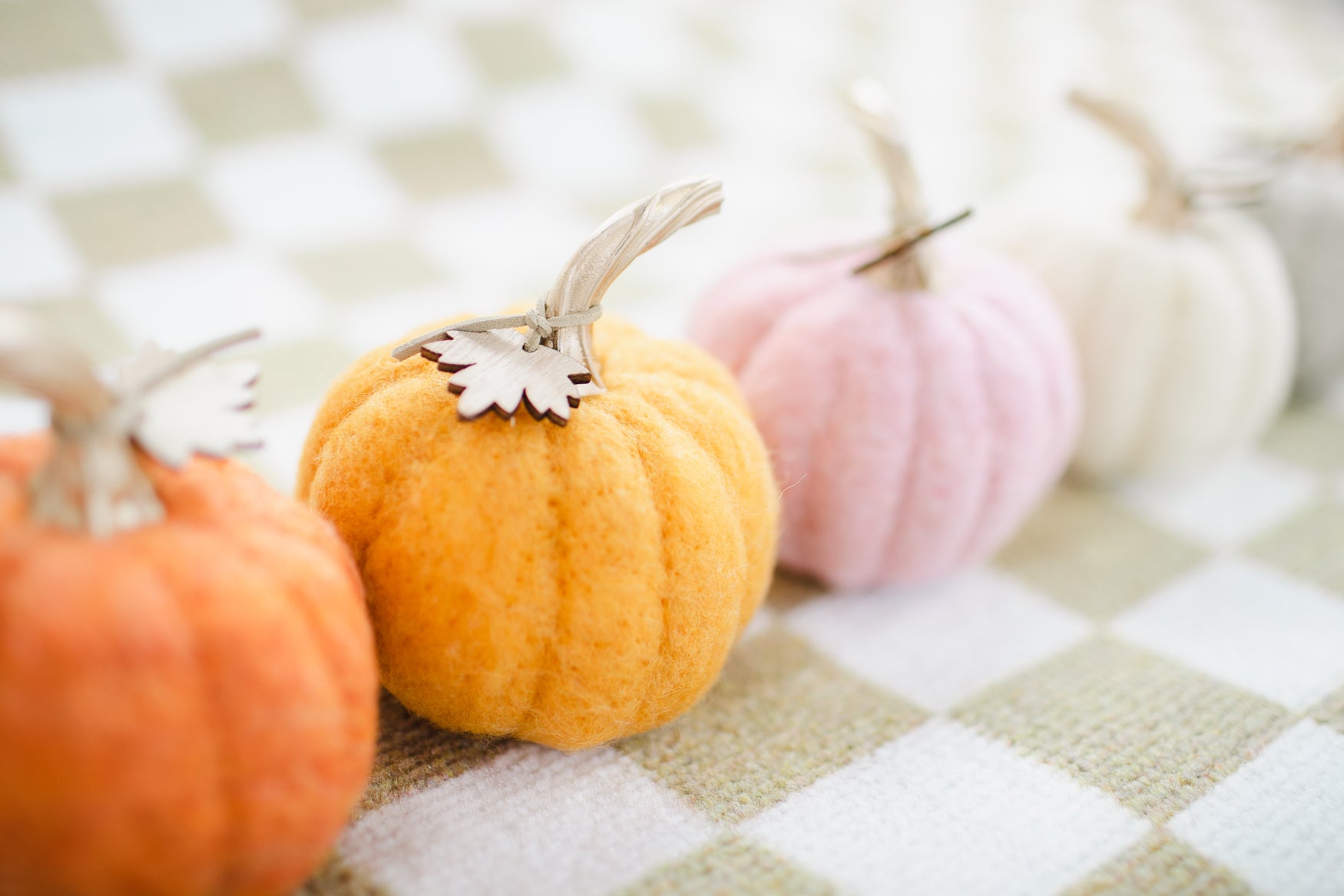 Felt Pumpkin Kitchen Decor – - Fall Decor