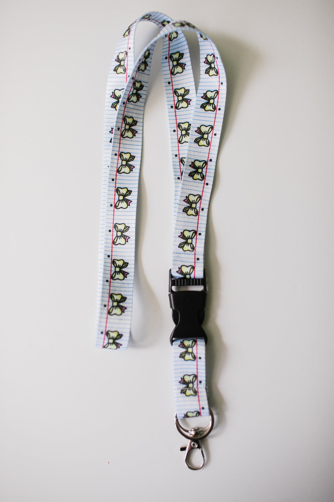Notebook Bow Classroom Lanyard | Teacher Accessories