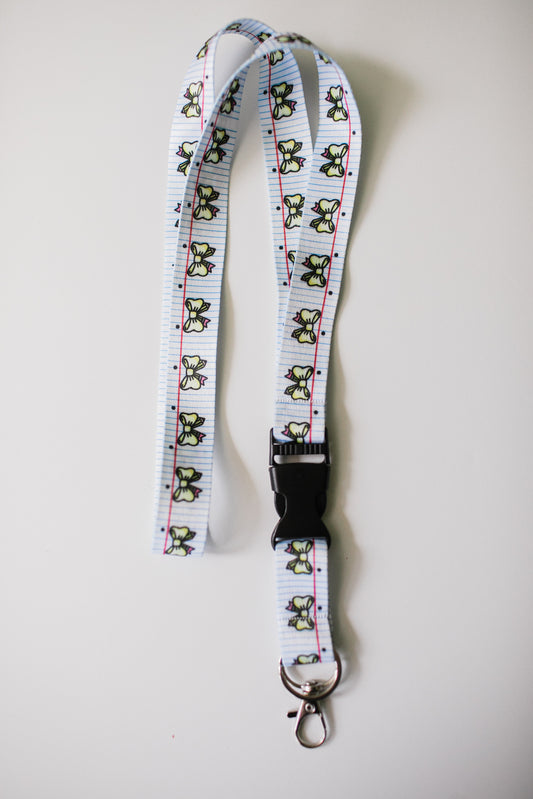 Notebook Bow Classroom Lanyard | Teacher Accessories