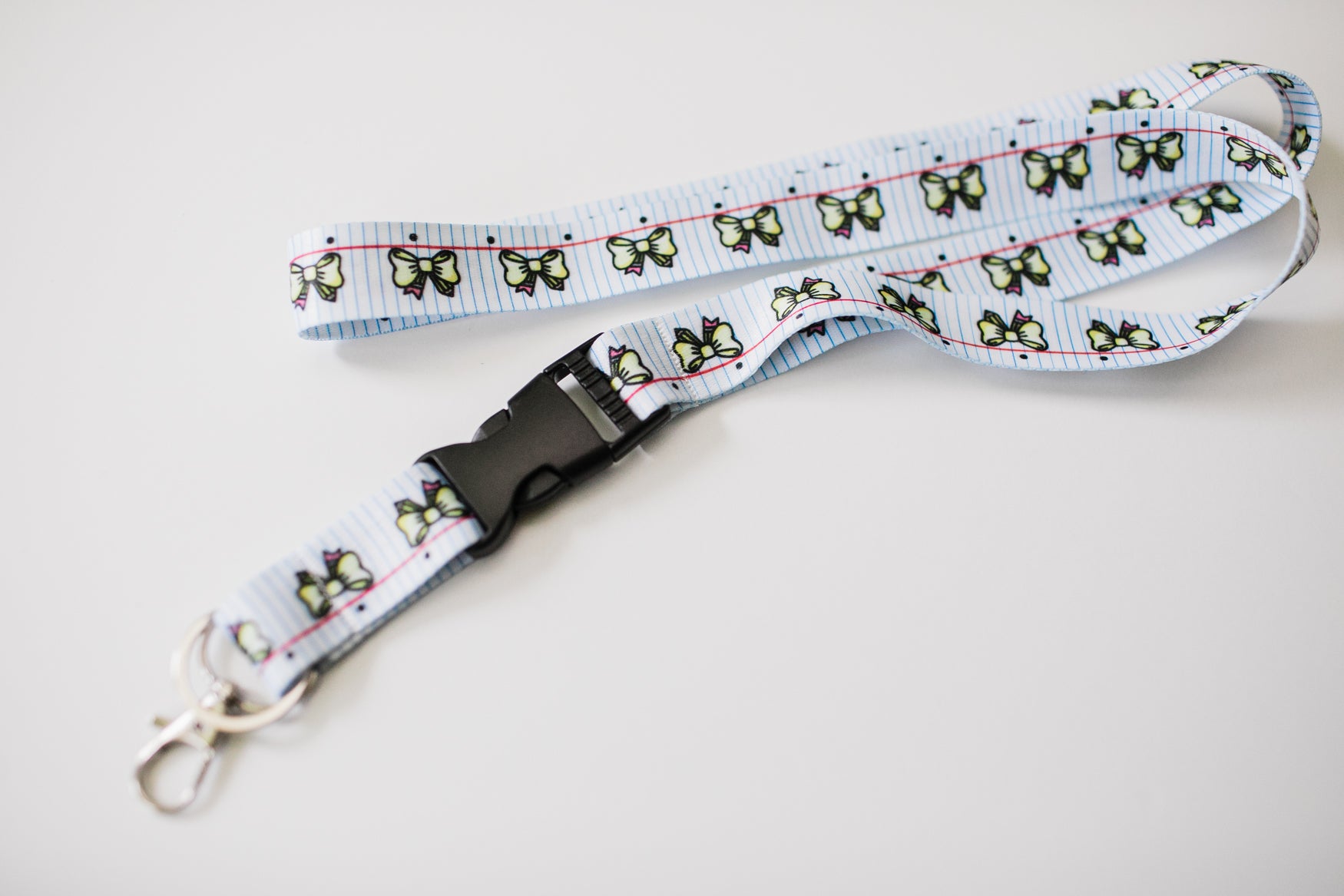 Notebook Bow Classroom Lanyard | Teacher Accessories