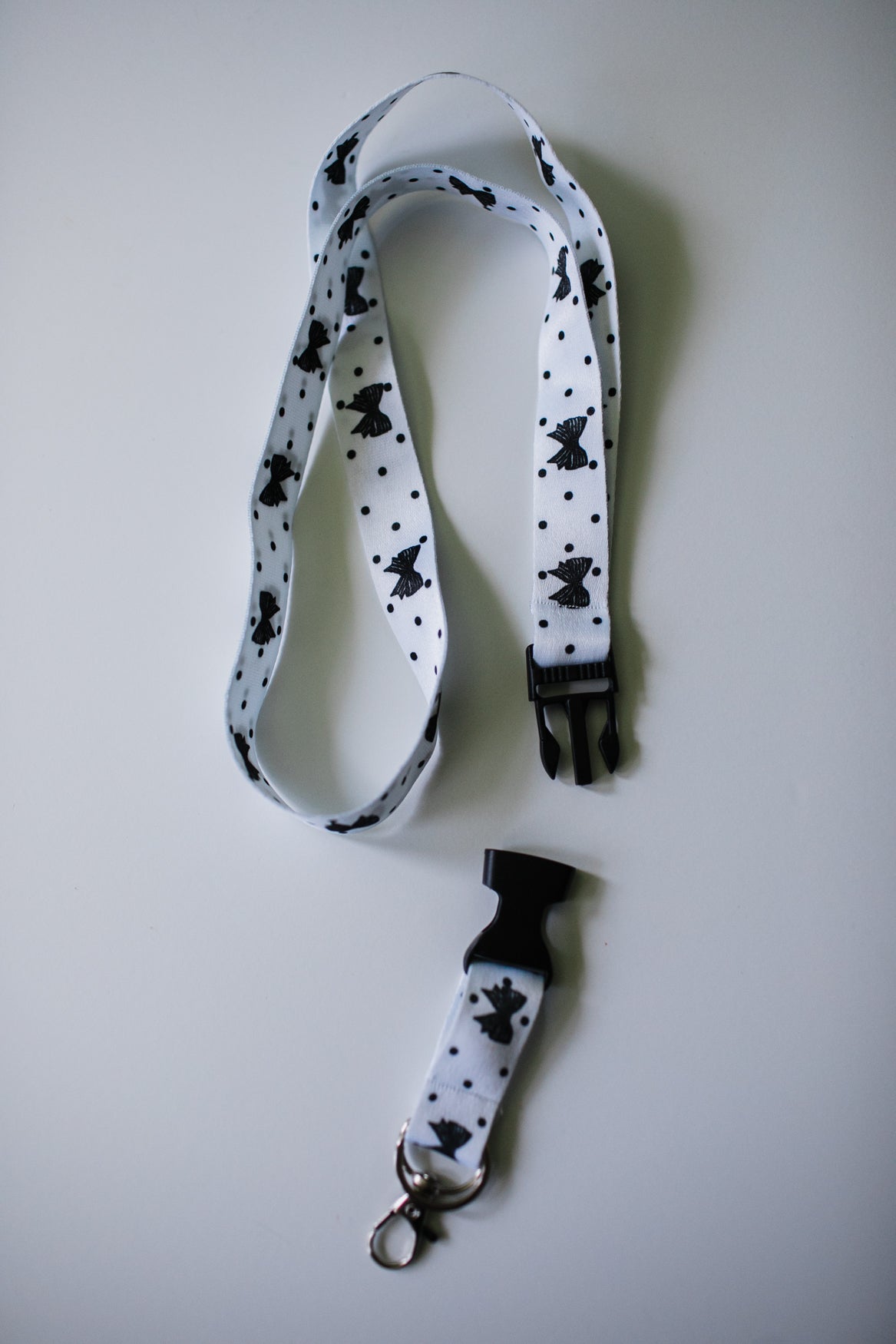 Simply Sweet Bow Dot Teacher Lanyard | Simply Sweet
