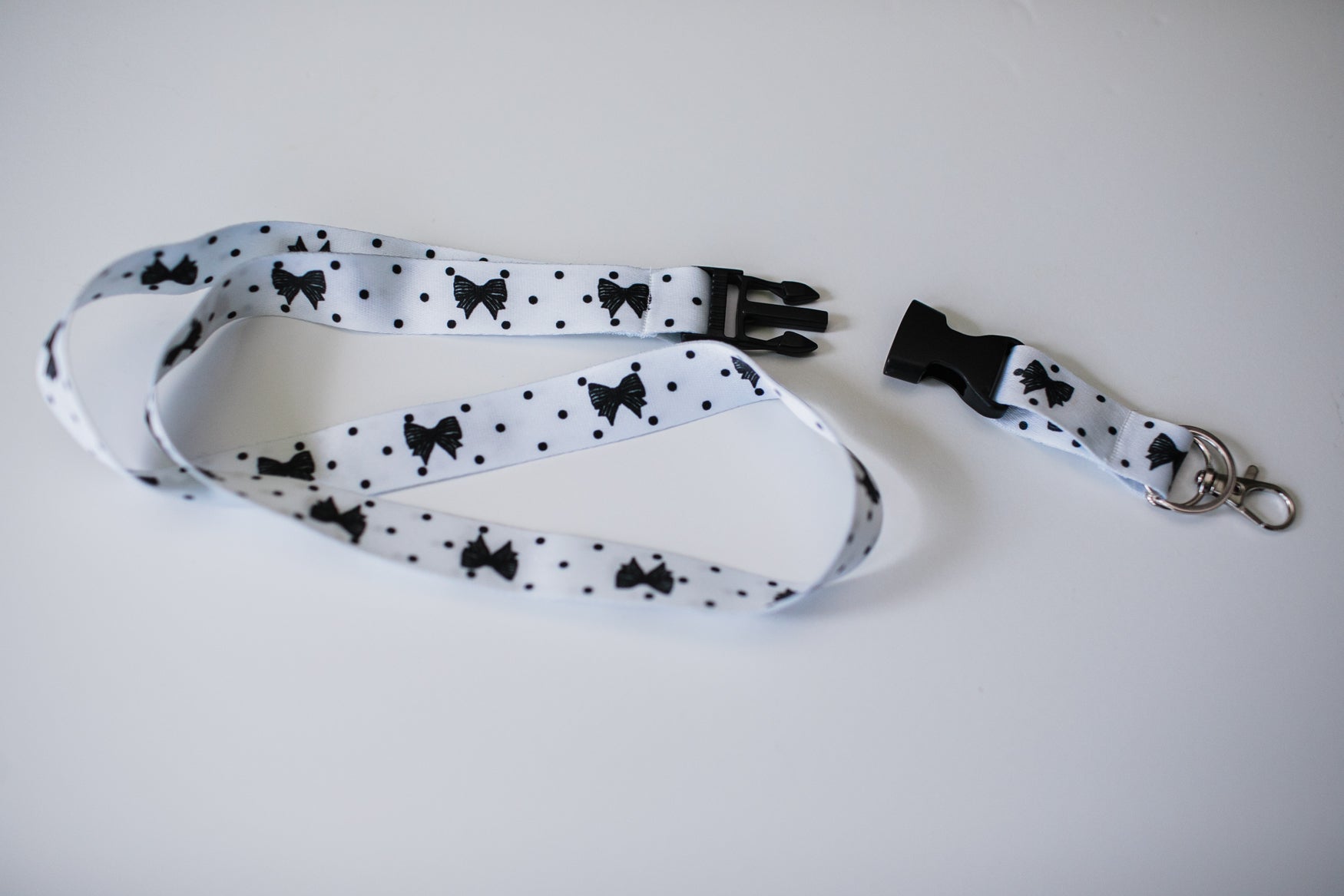 Simply Sweet Bow Dot Teacher Lanyard | Simply Sweet