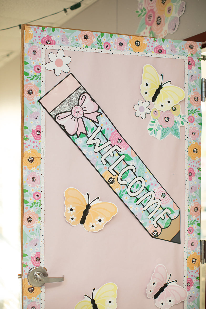 'Pretty In Pink' Pastel Pink Bulletin Board Paper | Schoolgirl Style x Fadeless®