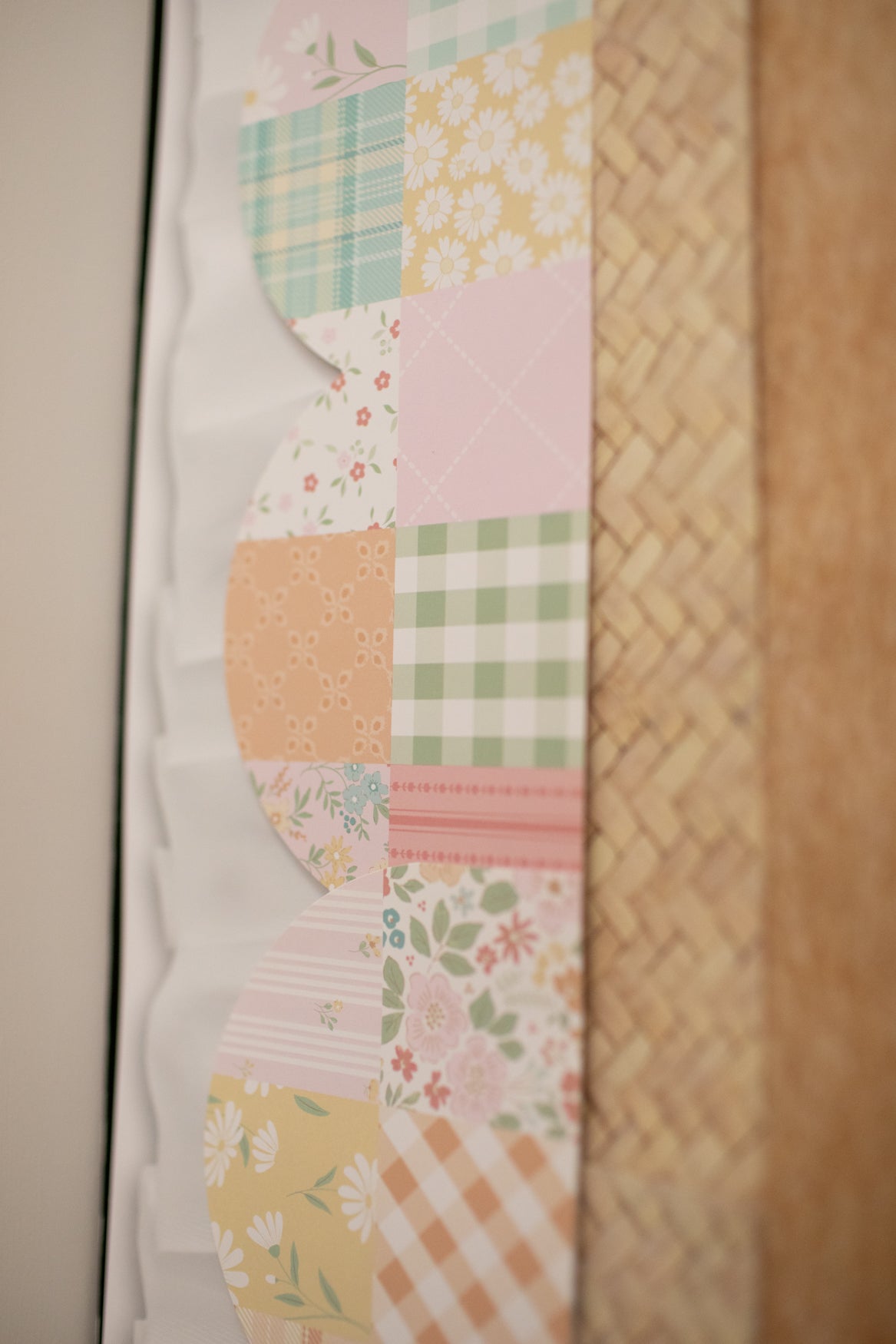 Hand Stitched With Love Bulletin Board Border | Miss Honey's Cottage Classroom