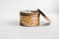 Load image into Gallery viewer, Pumpkin Spice Candle | 6oz Rose Gold Candle Tin  | StyleHouse Design Studio
