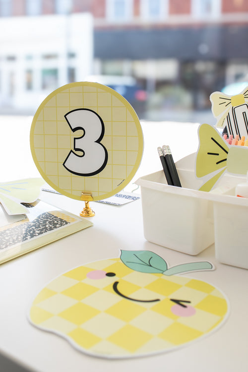 Saved By The Pastel Table Numbers UPRINT