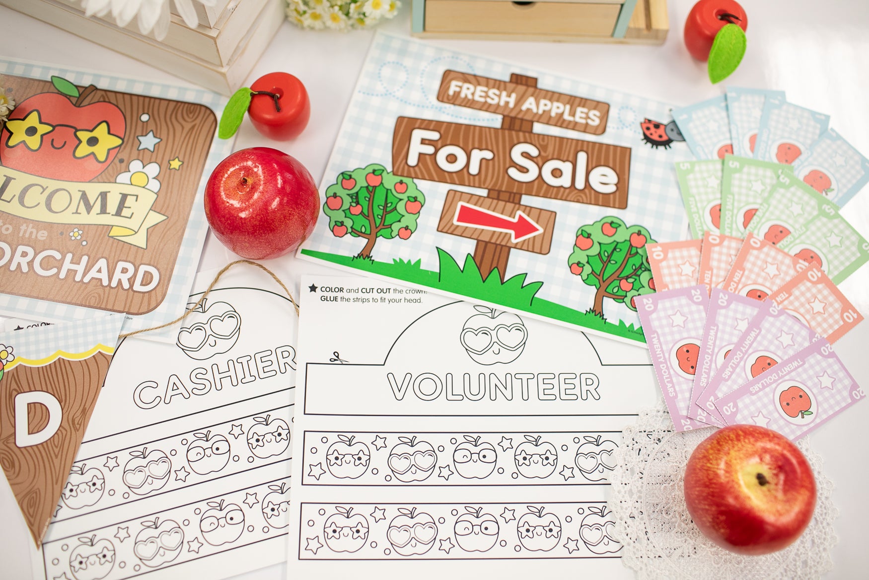 September Dramatic Play Apple Orchard