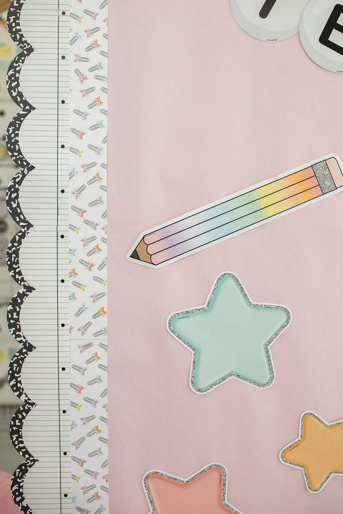 Senior Year Composition Notebook Bulletin Board Border – Schoolgirl Style