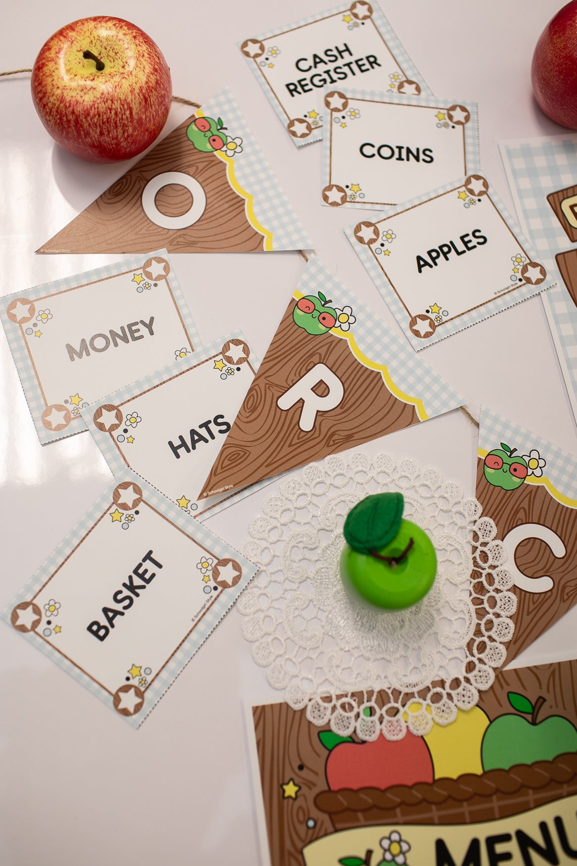 September Dramatic Play Apple Orchard