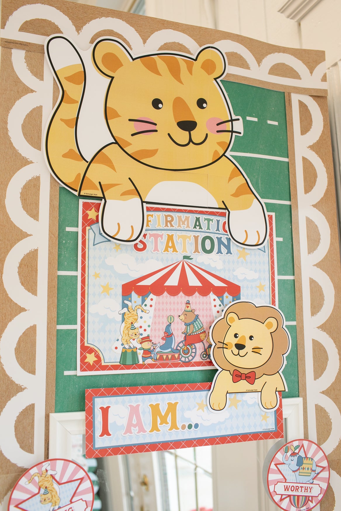 Printable Vintage Affirmation Station | Storybook Circus