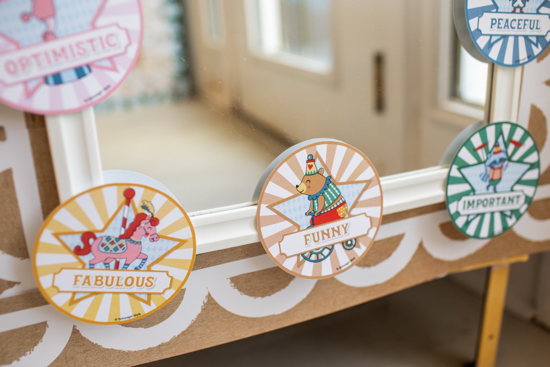 Printable Vintage Affirmation Station | Storybook Circus