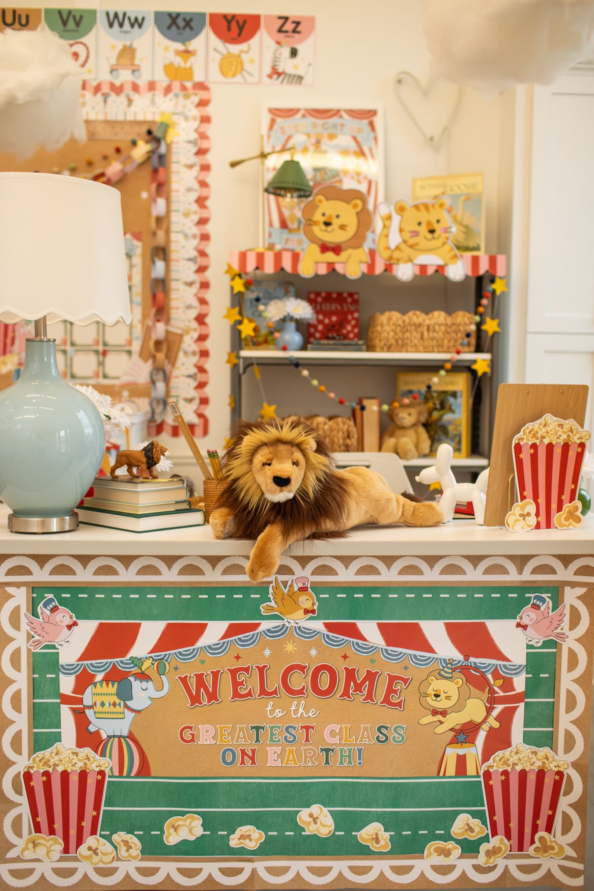 Vintage Kraft Paper Banner | Storybook Circus