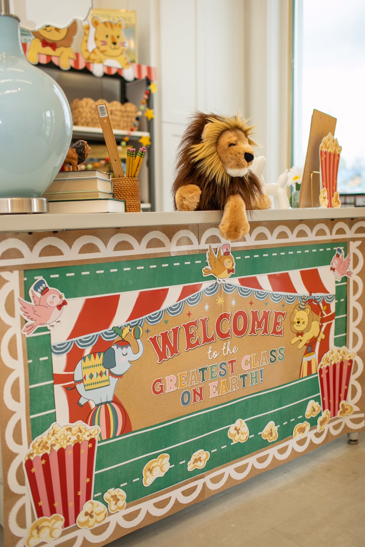 Vintage Kraft Paper Banner | Storybook Circus